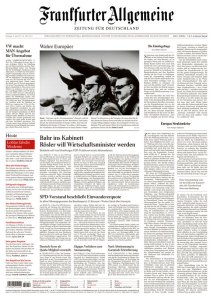 Giornale Tedesco. Frankfurter Allgemeine Zeitung